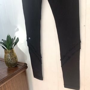 Lululemon ruffle detail leggings